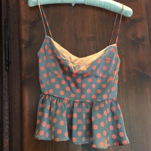 New silky Zara strappy crop top